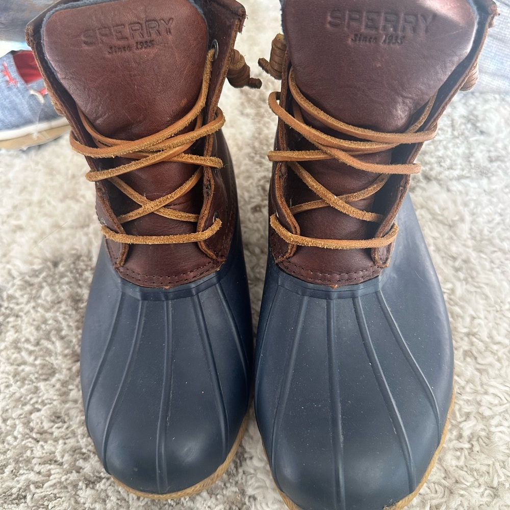 Sperry Insulated Saltwater Duck Boots Women’s 6.5 gently used